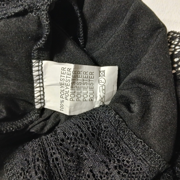 Golden‎ Days Paris Women Black Lace Bodysuit - Picture 12 of 12